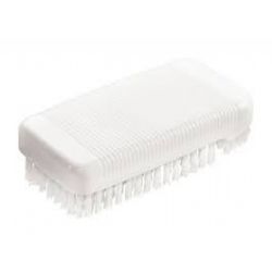 DI Nail Brush Premium White / Щётка ручная нейлоновая жесткая, белая *под заказ