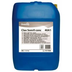 Clax Sonril conc 40A1 20L / Кислородный высокотемпературный отбеливатель, 22,2 кг / 20 л