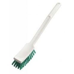 DI Short Handle Brush Med.Green / с короткой ручкой, средней жёсткости, зеленая *под заказ
